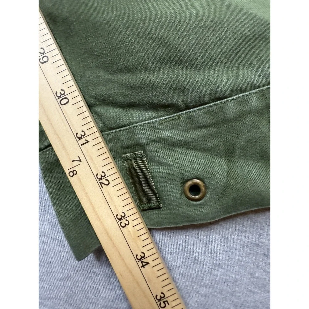 Vintage Swedish Army Pants Mens 34 Button Fly Cargo Field Trousers‎ *